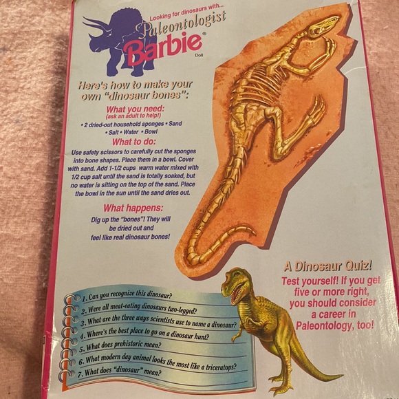 1996 Paleontologist Barbie Doll Special Edition The Career Collection Mattel - Picture 2 of 8